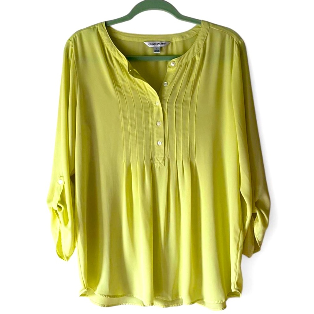 Sheer Green Blouse